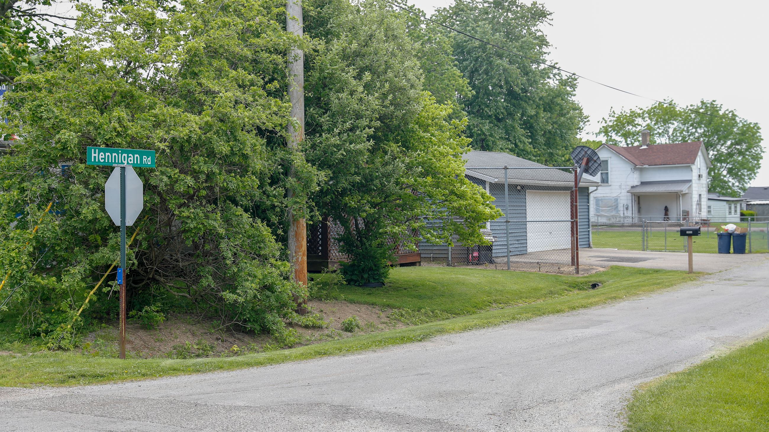 Hennigan Drive in Madison Twp.