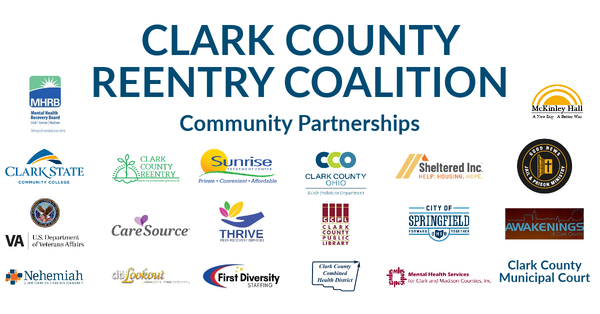 Clark County Reentry Coalition partnership graphic